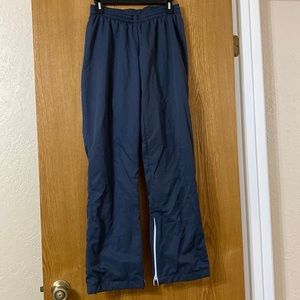 Womens warm up/wind pants